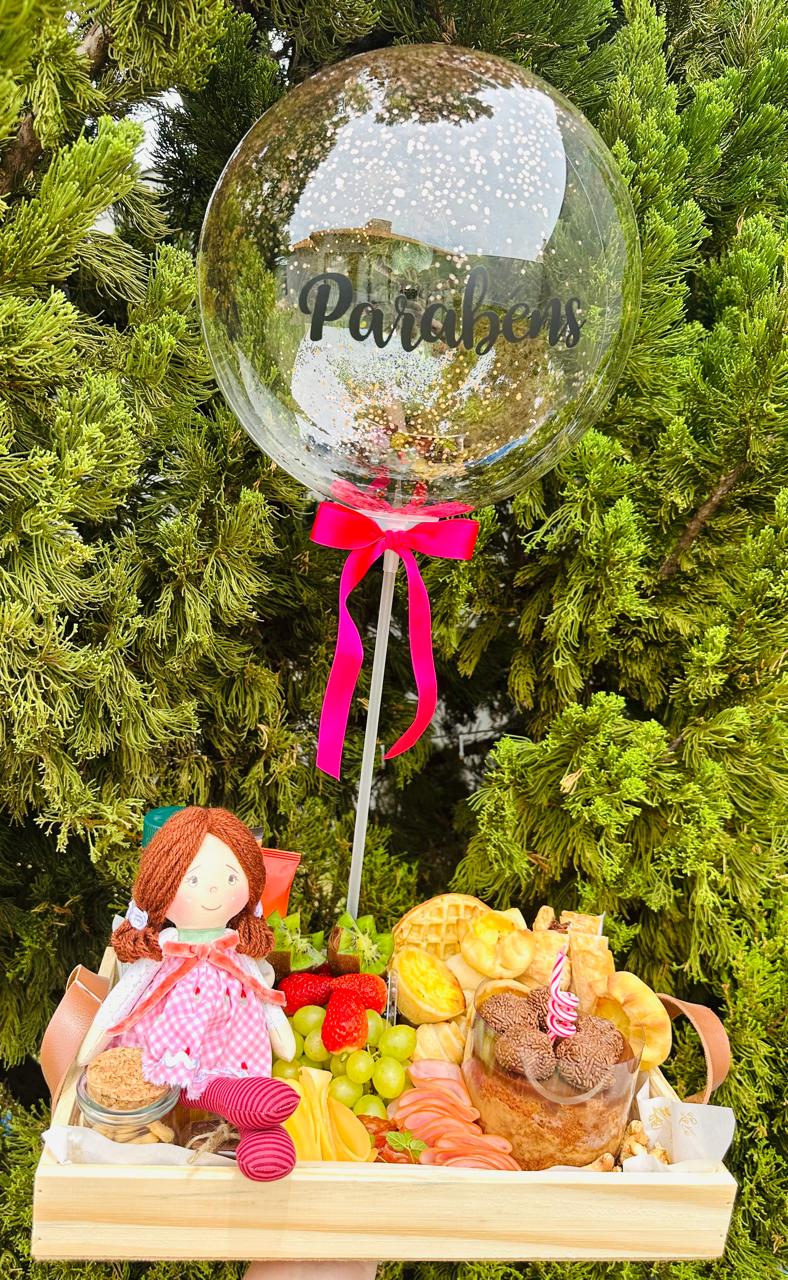 Cestas Memórias - adicionais de boneca de pano personalizadas