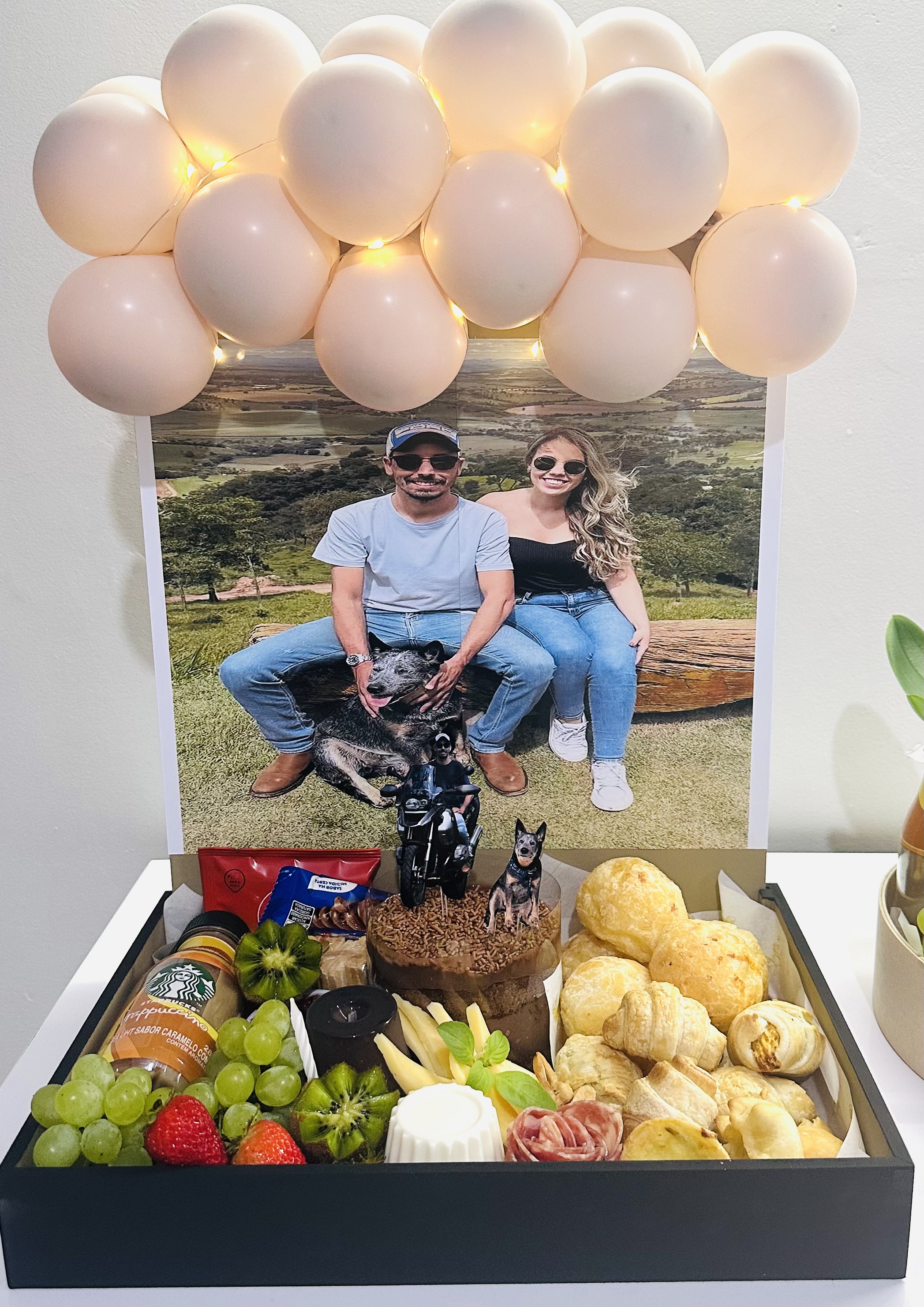 Cesta Temática  Média com foto ou mensagem