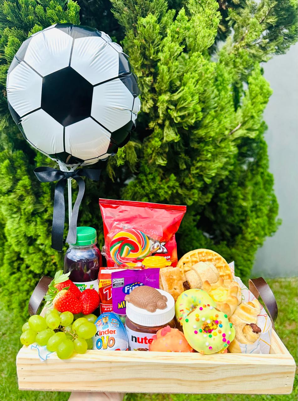Cesta Futebol - detalhe