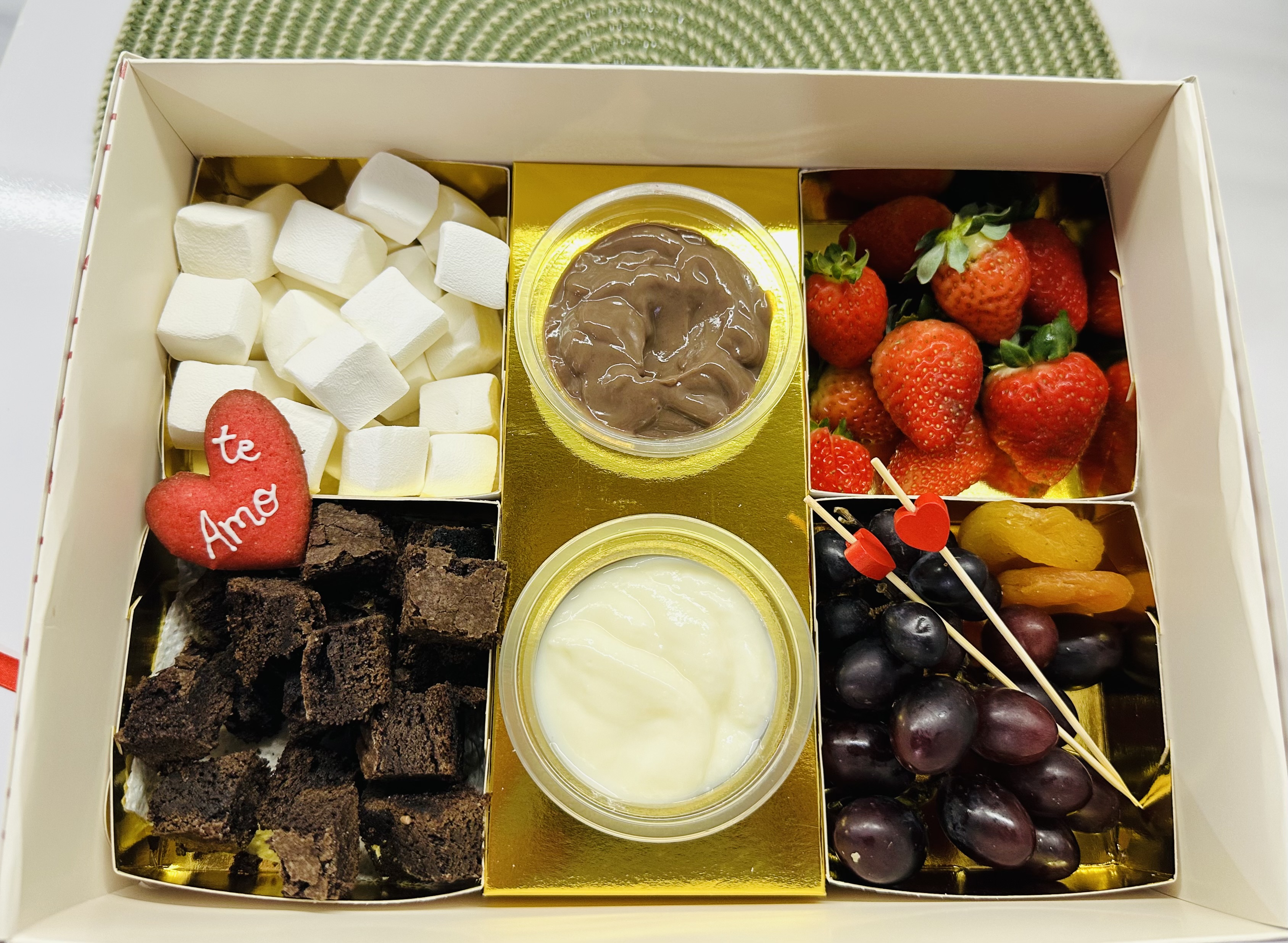 Fondue Meu Par - detalhe