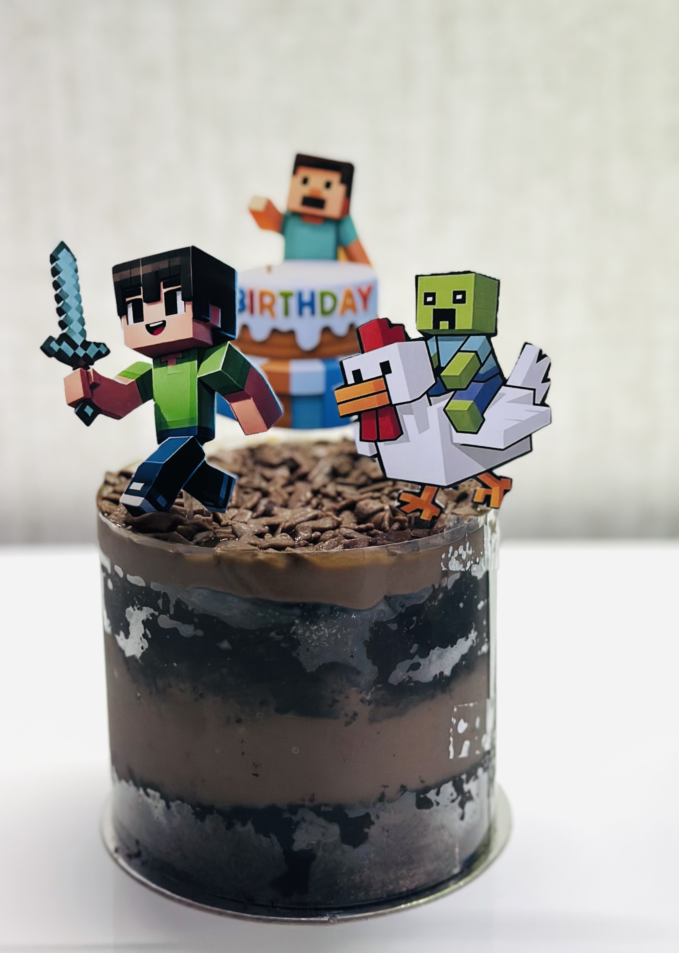 MIni Bolo gelado - detalhe